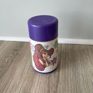 Disney Hercules Meg Vintage Thermos 90's Retro Kidcore Aladdin Gift Proncess